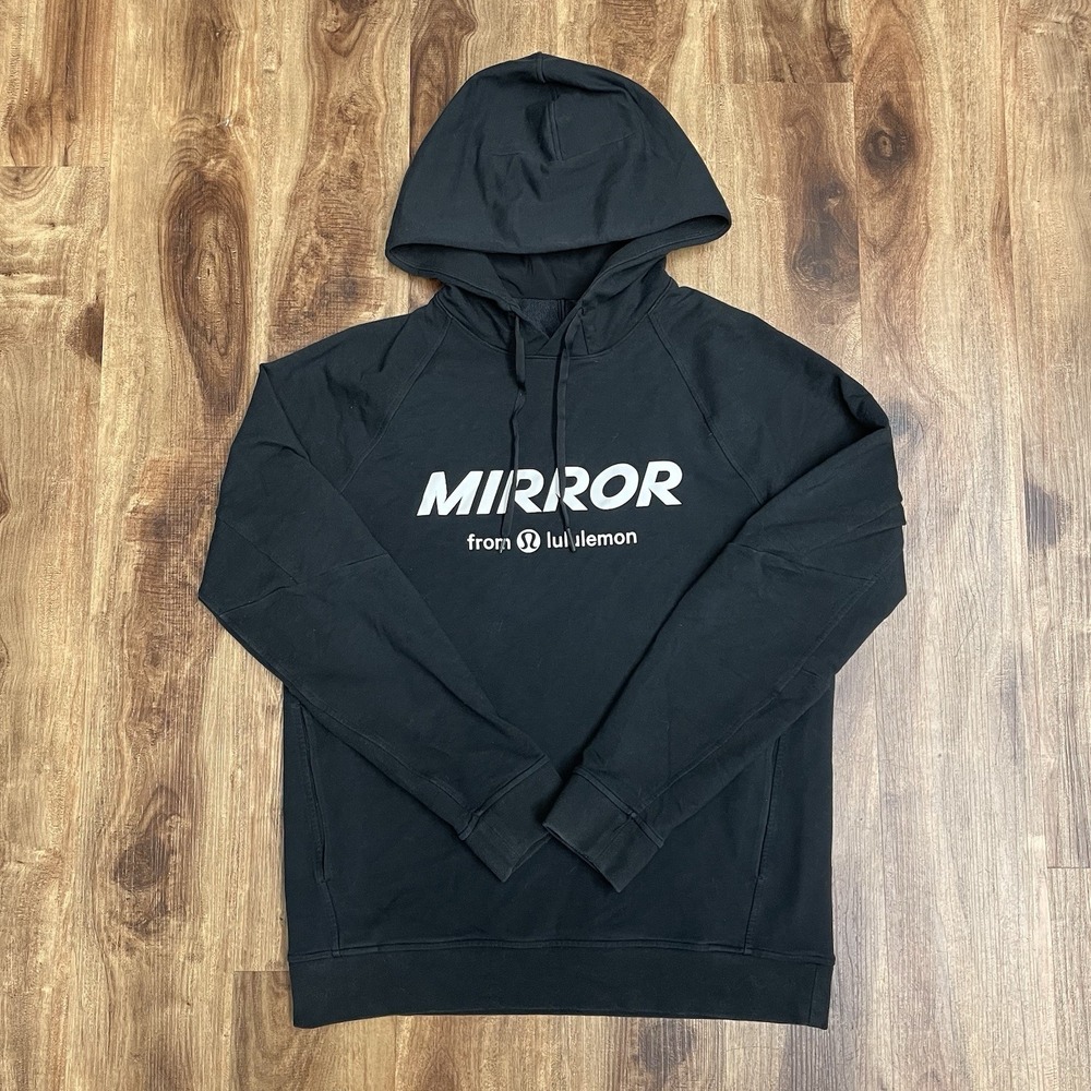 Lululemon Hoodie City Sweat Fleece Pullover Sweatshirt Pockets Mirror Men's M